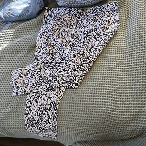 Athleta Printed Workout Leggings
